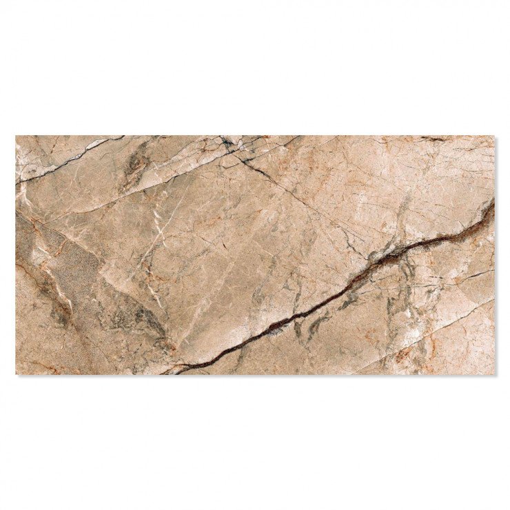 Marmor Kakel Velvet Brun 33x66 cm-1